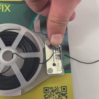 Kép 6/6 - FP-FIX - Műanyaggal bevont drótkötöző 25 m zöld