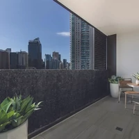 Kép 3/4 - HIDEGRAPHITE - Minimalista stílusú műsövény 2 x 3 m antracit