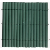 Kép 3/10 - PLASTICANE -  Félovális profilú műanyag nád 2 x 3 m zöld