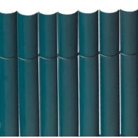 Kép 6/10 - PLASTICANE -  Félovális profilú műanyag nád 2 x 3 m zöld