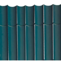 Kép 5/9 - PLASTICANE -  Félovális profilú műanyag nád 2 x 3 m zöld