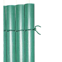 Kép 7/10 - PLASTICANE -  Félovális profilú műanyag nád 2 x 3 m zöld