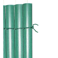 Kép 6/9 - PLASTICANE -  Félovális profilú műanyag nád 2 x 3 m zöld