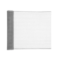 Kép 6/6 - SQUARE - Műanyag kertirács 1 x 5 m ezüst (10 x 10  mm)