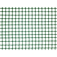 Kép 2/6 - SQUARE - Műanyag kertirács 1 x 5 m zöld (20 x 20  mm)