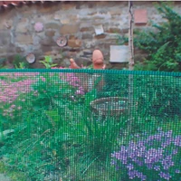 Kép 5/6 - SQUARE - Műanyag kertirács 1 x 5 m zöld (5 x 5  mm)