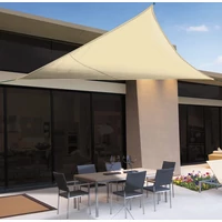 Kép 2/5 - SUNNET KIT POLYESTER - Napvitorla 5 x 5 x 5 m bézs