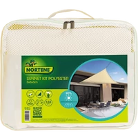 Kép 1/5 - SUNNET KIT POLYESTER - Napvitorla 5 x 5 x 5 m bézs