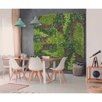 Kép 3/8 - VERTICAL COSTA - Zöldfal vegyes levelekkel 1 x 1 m többszínű