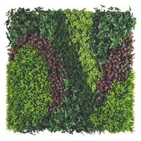 Kép 8/8 - VERTICAL COSTA - Zöldfal vegyes levelekkel 1 x 1 m többszínű