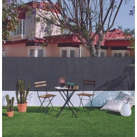 Kép 6/7 - VIMET LOP - Környezetbarát nádfonat természetes hatással 1 x 3 m antracit