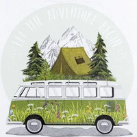Kép 1/3 - Adventure lakókocsis szalvéta 3 rétegű 20 db/csomag