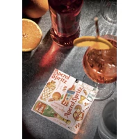 Kép 2/3 - Aperol Spritz szalvéta 3 rétegű 20 db/csomag - koktélszalvéta 1