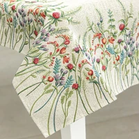 Kép 1/6 - Botanikus kert gobelin asztalterítő 137x240 cm