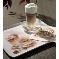 Kép 2/2 - Coffee break cream kávéházaC223:C582s szalvéta 3 rétegű 20 db/csomag 1