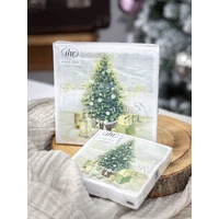 Kép 2/2 - Cozy Christmas Eve karácsonyi szalvéta 3 rétegű 20 db/csomag 1