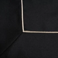 Kép 7/10 - Dorita fekete asztalterítő Fekete 40x140 cm 3