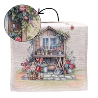 Kép 3/3 - Garden house gobelin asztali futó kerti házikós 44x140 cm 2