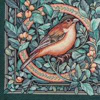 Kép 3/6 - Gobelin terítő 1434 Zöld 40x100 cm - 5 cm 2