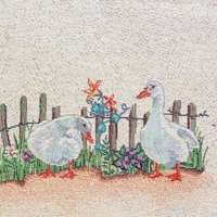 Kép 3/5 - Gobelin terítő 4097 Natúr 40x100 cm - 5 cm 2