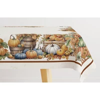 Kép 1/4 - HARVEST őszi tökös leveles 140x180 cm asztalterítő 