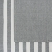 Kép 2/3 - Karin 2db-os pamut konyharuha szett Ezüst 50x70 cm - 2 cm 1