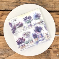 Kép 2/2 - Lavender pots levendulás szalvéta 3 rétegű 20 db/csomag 1