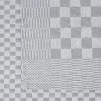 Kép 2/3 - Mauro 2db-os pamut konyharuha szett Ezüst 50x70 cm - 2 cm 1