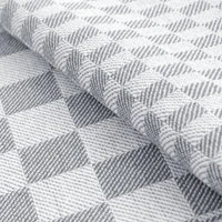 Kép 3/3 - Mauro 2db-os pamut konyharuha szett Ezüst 50x70 cm - 2 cm 2