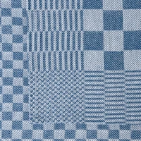 Kép 2/3 - Mauro 2db-os pamut konyharuha szett Kék 50x70 cm - 2 cm 1