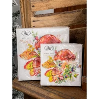 Kép 2/2 - Mushroom season gombás szalvéta 3 rétegű 20 db/csomag 1