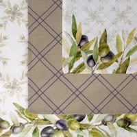 Kép 2/5 - Olive 3Db-os pamut konyharuha szett Natúr 50x75 cm - 3 cm 1