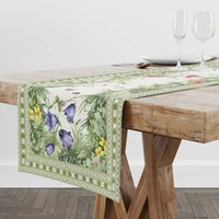 Kép 1/2 - POPPY Pipacs mintás virágos asztali futó 45x140 cm