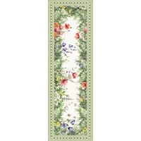 Kép 2/2 - POPPY Pipacs mintás virágos asztali futó 45x140 cm 1