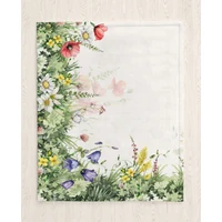 Kép 2/4 - POPPY Pipacs mintás virágos két részes konyharuha szett 50x70 cm 1