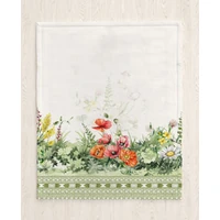 Kép 3/4 - POPPY Pipacs mintás virágos két részes konyharuha szett 50x70 cm 2