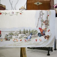 Kép 2/6 - Provencei kakasos gobelin asztalterítő 137x240 cm 1