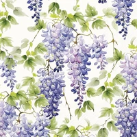 Kép 1/2 - Purple wisteria lila akácos szalvéta 3 rétegű 20 db/csomag - koktélszalvéta