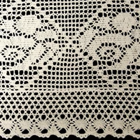 Kép 3/4 - Rosaly asztalterítő Világosbézs 85x85 cm 2