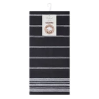 Kép 1/3 - Rubi 2db-os pamut konyharuha szett Acélszürke 50x70 cm - 2 cm
