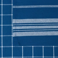 Kép 2/3 - Rubi 2db-os pamut konyharuha szett Kék 50x70 cm - 2 cm 1
