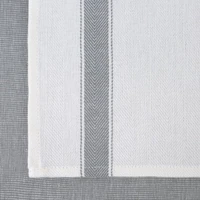 Kép 4/5 - Sofia 2db-os pamut konyharuha szett Ezüst 50x70 cm 1