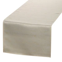 Kép 2/5 - Sparkle elegáns fényes asztalterítő Krémszín 40x180 cm 1