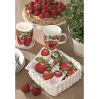 Kép 2/2 - Strawberry fruits epres szalvéta 3 rétegű 20 db/csomag 1