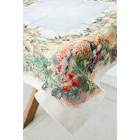 Kép 2/6 - Toszkán táj gobelin asztalterítő 96x100 cm 1
