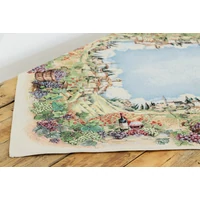 Kép 4/6 - Toszkán táj gobelin asztalterítő 96x100 cm 3