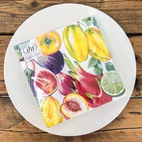 Kép 2/2 - Tropical gyümölcsös szalvéta 3 rétegű 20 db/csomag 1