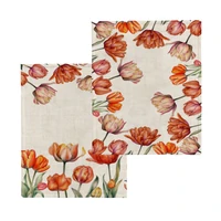 Kép 1/5 - TULIP tulipános két részes konyharuha szett 40x60 cm