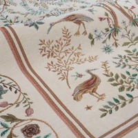 Kép 4/4 - William morris ihlette gobelin asztalterítő Natúr 140x240 cm - 5 cm 3