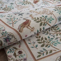 Kép 4/4 - William morris ihlette gobelin asztalterítő Natúr 40x100 cm - 5 cm 3